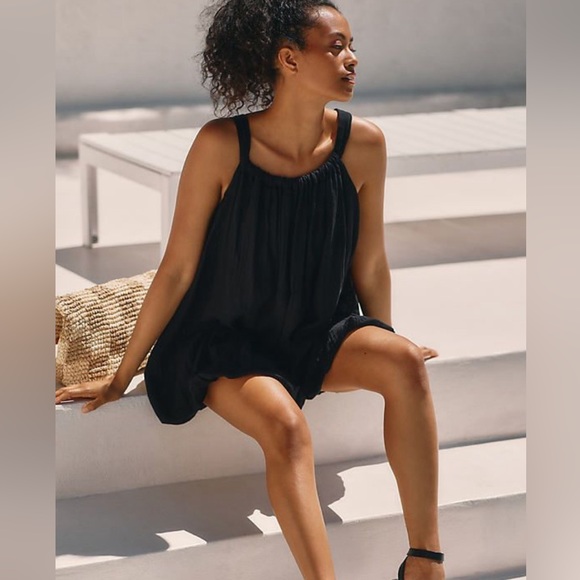 Anthropologie Dresses & Skirts - Tiered Gauze Bubble-Hem Mini Dress NWT